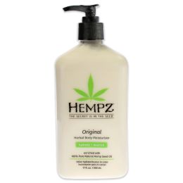 Original Herbal Body Moisturizer by Hempz for Unisex - 17 oz Lotion