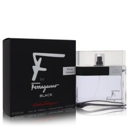 F Black Eau De Toilette Spray 3.4 Oz For Men