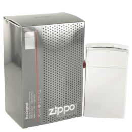 Zippo Silver Eau De Toilette Refillable Spray 3 Oz For Men