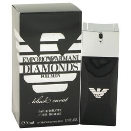 Emporio Armani Diamonds Black Carat Eau De Toilette Spray 1.7 Oz For Men