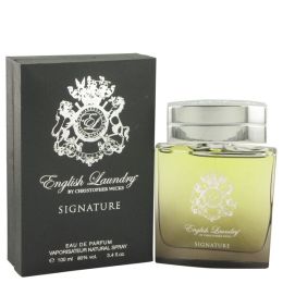 English Laundry Signature Eau De Parfum Spray 3.4 Oz For Men