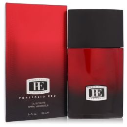 Portfolio Red Eau De Toilette Spray 3.4 Oz For Men