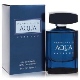 Perry Ellis Aqua Extreme Eau De Toilette Spray 3.4 Oz For Men