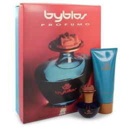 Byblos Gift Set - 1.68 Oz Eau De Parfum Spray + 6.75 Body Lotion -- For Women