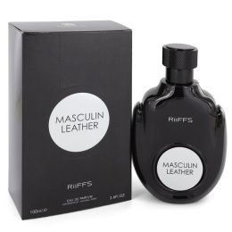 Masculin Leather Eau De Parfum Spray 3.4 Oz For Men