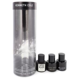 Kenneth Cole Gift Set - 0.5 Oz Kenneth Cole Black Mini Edt Spray + 0.5 Oz Kenneth Cole Black Mini Edp Spray + 0.5 Oz Kenneth Cole Vintage Black Mini