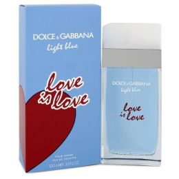 Light Blue Love Is Love Eau De Toilette Spray 3.3 Oz For Women