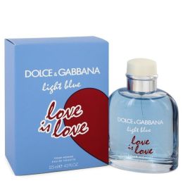 Light Blue Love Is Love Eau De Toilette Spray 4.2 Oz For Men