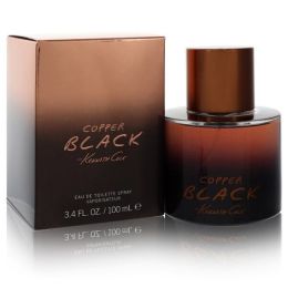 Kenneth Cole Copper Black Eau De Toilette Spray 3.4 Oz For Men