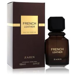 Zaien French Leather Eau De Parfum Spray 3.4 Oz For Men