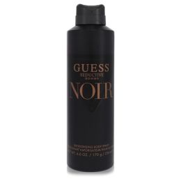 Guess Seductive Homme Noir Body Spray 6 Oz For Men