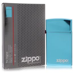 Zippo Blue Eau De Toilette Refillable Spray 1 Oz For Men