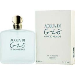 Acqua Di Gio By Giorgio Armani Edt Spray 3.4 Oz For Women