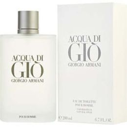 Acqua Di Gio By Giorgio Armani Edt Spray 6.7 Oz For Men