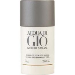 Acqua Di Gio By Giorgio Armani Alcohol Free Deodorant Stick 2.6 Oz For Men