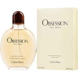 Obsession By Calvin Klein Edt Spray 6.7 Oz For Men