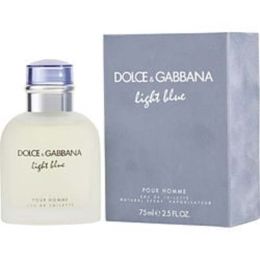 D & G Light Blue By Dolce & Gabbana Edt Spray 2.5 Oz For Men