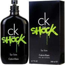 Ck One Shock By Calvin Klein Edt Spray 6.7 Oz For Men