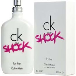 Ck One Shock By Calvin Klein Edt Spray 6.7 Oz For Women