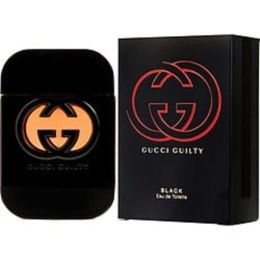 Gucci Guilty Black By Gucci Edt Spray 2.5 Oz For Women