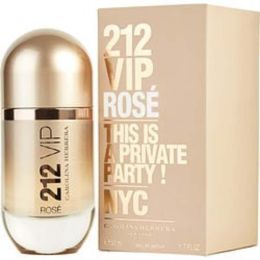 212 Vip Rose By Carolina Herrera Eau De Parfum Spray 1.7 Oz For Women