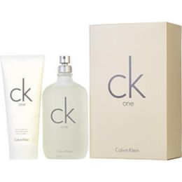 Ck One By Calvin Klein Edt Spray 6.7 Oz & Skin Moisturizer 6.7 Oz For Anyone