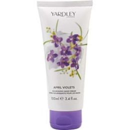 Yardley By Yardley April Violets Hand Cream 3.4 Oz For Anyone