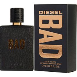 Diesel Bad By Diesel Edt Spray 2.5 Oz For Men