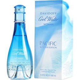 Cool Water Pacific Summer By Davidoff Edt Spray 3.4 Oz (limited Edition 2017) For Women