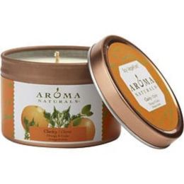 Clarity Aromatherapy By Clarity Aromatherapy One 2.5x1.75 Inch Tin Soy Aromatherapy Candle. Combines The Essential Oils Of Orange & Cedar. Burns Appro