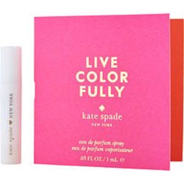 Kate Spade Live Colorfully By Kate Spade Eau De Parfum Spray Vial On Card For Women