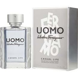 Salvatore Ferragamo Uomo Casual Life By Salvatore Ferragamo Edt Spray 3.4 Oz For Men