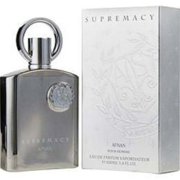 Afnan Supremacy Silver By Afnan Perfumes Eau De Parfum Spray 3.4 Oz For Men