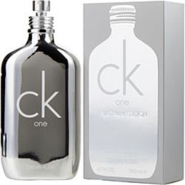 Ck One Platinum Edition By Calvin Klein Edt Spray 6.7 Oz For Anyone