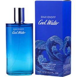 Cool Water Summer By Davidoff Edt Spray 4.2 Oz (limited Edition 2019) For Men