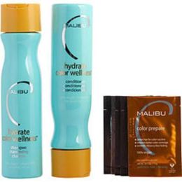 Malibu Hair Care By Malibu Hair Care Set-hydrate Color Wellness Kit With Shampoo 9 Oz & Conditioner 9 Oz For Anyone