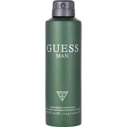 Guess Man By Guess Deodorant Spray 6 Oz For Men