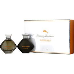 Tommy Bahama Compass By Tommy Bahama Eau De Cologne Spray 3.4 Oz & Aftershave Balm 3.4 Oz For Men