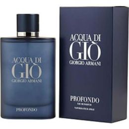 Acqua Di Gio Profondo By Giorgio Armani Eau De Parfum Spray 4.2 Oz For Men