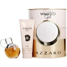 Azzaro Wanted Girl By Azzaro Eau De Parfum 1.6 Oz & Body Loton 3.3 Oz For Women