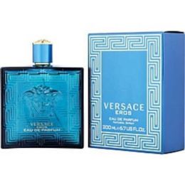 Versace Eros By Gianni Versace Eau De Parfum Spray 6.7 Oz For Men