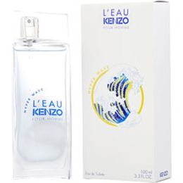 L'eau Kenzo Hyper Wave By Kenzo Edt Spray 3.4 Oz For Men