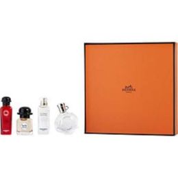 Hermes Variety By Hermes 4 Piece Mini Variety With Un Jardin Sur Le Nil Edt 0.25 Oz & Eau Des Merveilles Edt 0.25 Oz & Twilly D'hermes Eau De Parfum 0