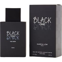 Karen Low Black One Black By Karen Low Edt Spray 3.4 Oz For Men