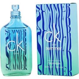 Ck One Summer By Calvin Klein Edt Spray 3.4 Oz (limited Edition 2021) For Anyone