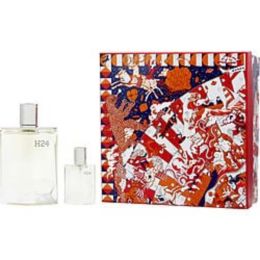 Hermes H24 By Hermes Edt Spray 3.4 Oz & Edt Spray 0.42 Oz Mini For Men