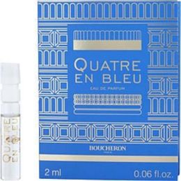 Boucheron Quatre En Bleu By Boucheron Eau De Parfum Spray Vial On Card For Women