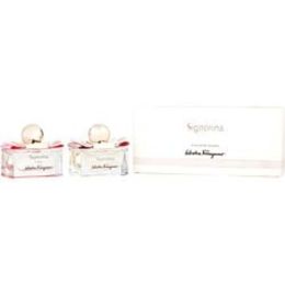 Salvatore Ferragamo Variety By Salvatore Ferragamo 2 Piece Womens Mini Variety With Signorina Edp & Signorina In Fiore Edt And Both Are Spray 1 Oz For