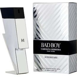 Ch Bad Boy Superstars By Carolina Herrera Edt Spray 3.4 Oz For Men