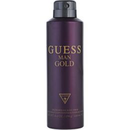 Guess Gold By Guess Body Spray 6 Oz For Men